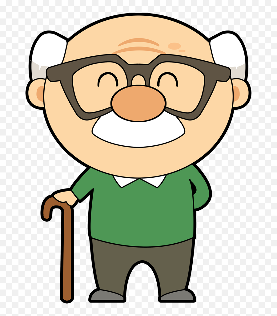 Kakek Grandpa Grandfather Sticker By Yunimurdianti - Grandfather Clipart Png Emoji,Grandpa Emoji