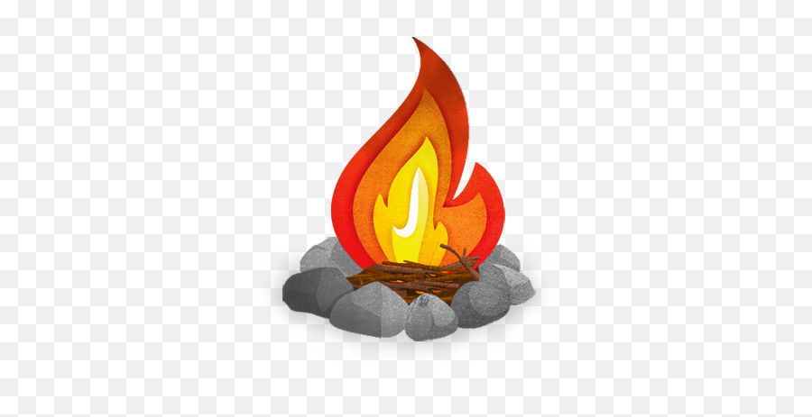 Download Campfire - Clipart Campfire Emoji,Is There A Campfire Emoji