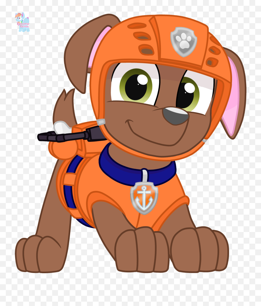 Paw Patrol Rubble Pnglib U2013 Free Png Library - Zuma Zuma Paw Patrol Emoji,Eevee Emoji