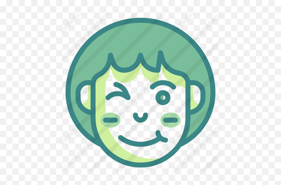 Wink - Free Smileys Icons Icon Emoji,Wink Kiss Emoticon Facebook