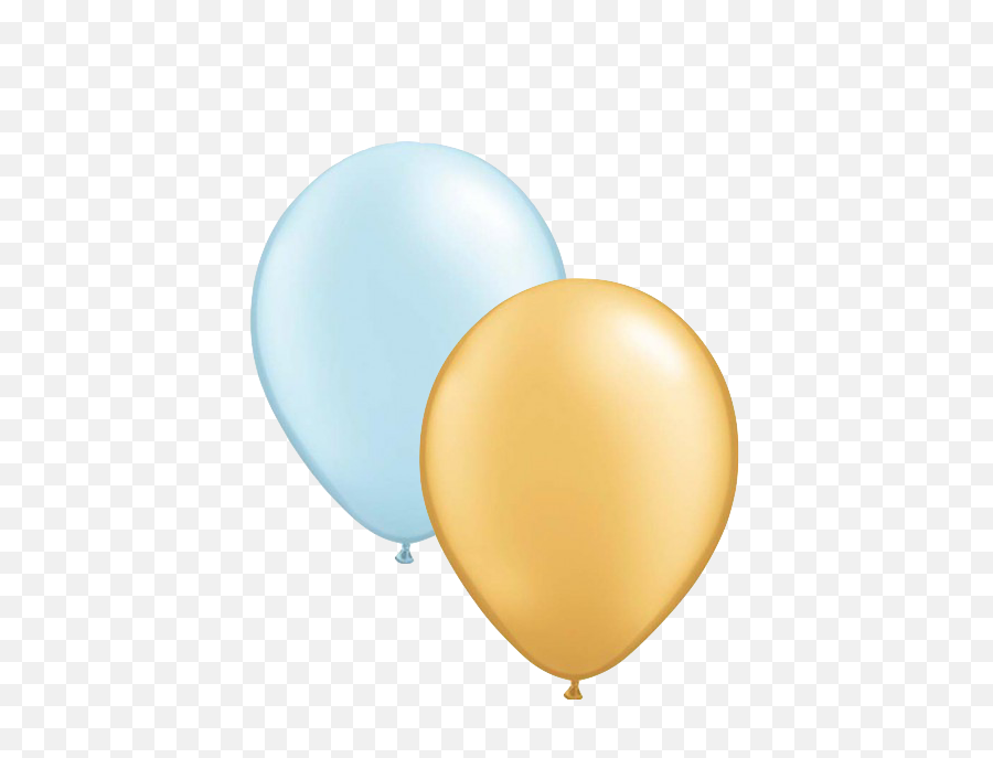 Mini Blue U0026 Gold Balloons 10 Pack - Lovely Occasions Emoji,Balloon Emoji For Facebook