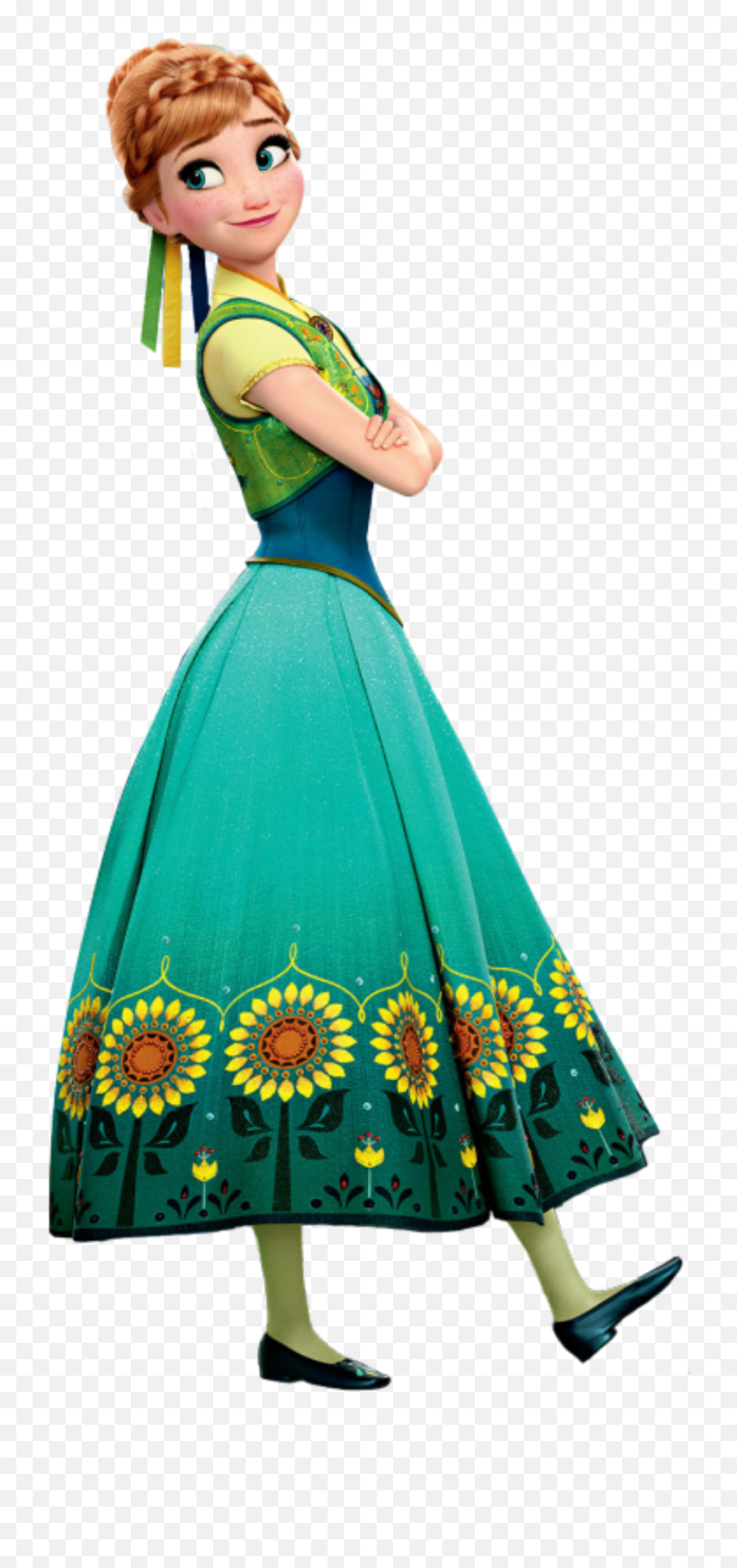Queen Anna Of Arendelle Fabulous Angelau0027s Wiki Fandom - Anna And Elsa Frozen Fever Emoji,Frozen Fever Emoji