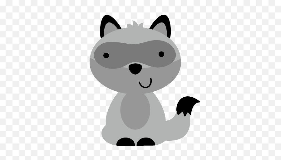 Cartoon Mean Racoon - Free Woodland Animals Clip Art Emoji,Racoon Emoji