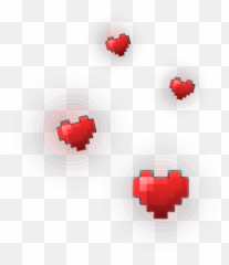 Coeur Rouge Amour Minecraft Minia - Coeur Mine Craft Png Emoji,Emoji Coeur Rouge