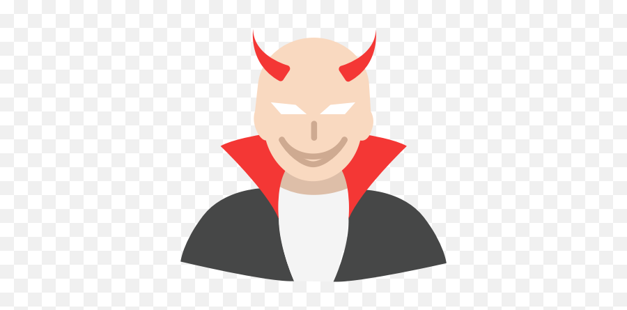 Bad Devil Evil Villain Halloween - Demon Emoji,Emotion Of A Villain