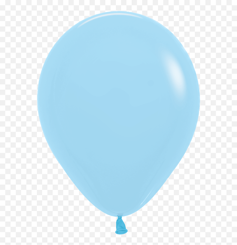 Pastel Matte Blue Latex Balloons - Light Blue Pastel Balloons Emoji,Pastel De Los Emoji