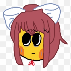 Confused Emoj - Emoji Bonk,Doki Doki Smile Emoji