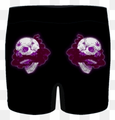 Weed Smoke Skull Marijuana Pot 420 Mens Youth Classic Fit - Boardshorts Emoji,Kawqii Emoticon Panties