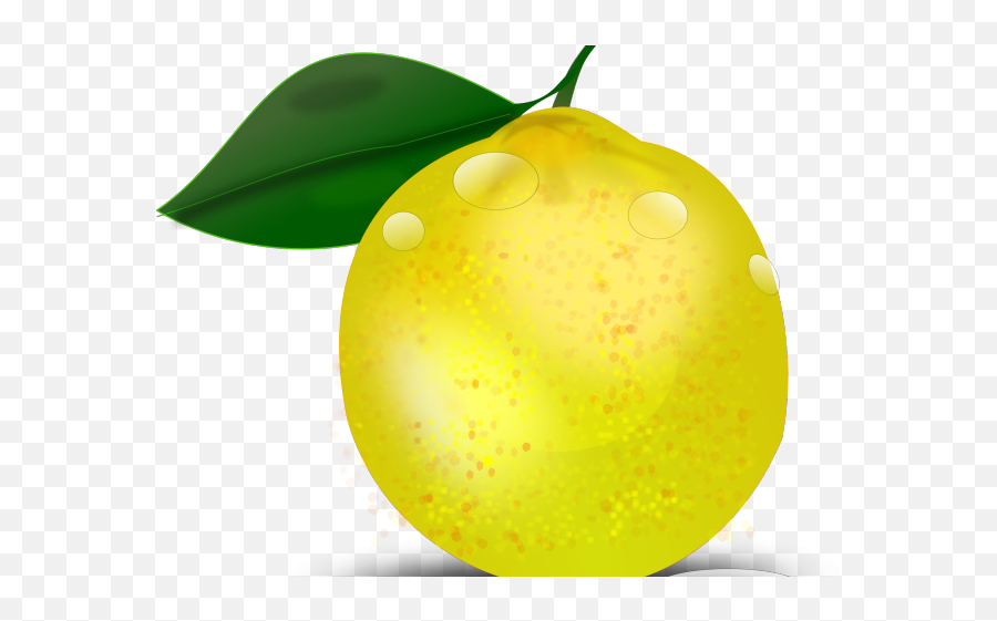 Lemon Clipart Lemon Leaf - Sweet Lemon Png Emoji,Lemon And Bee Emojis