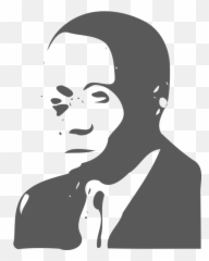 Emotion Art Monochrome Photography Png - Léopold Sédar Senghor Emoji,Emotion Stencil