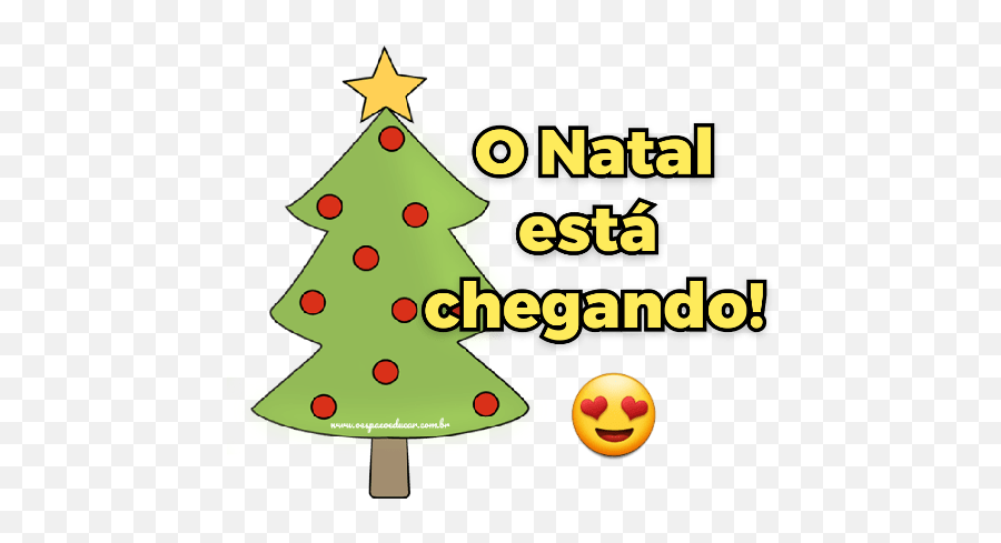 Figurinhas Natalinas De Incentivo Para Whatsapp - Blog Emoji,Natal Emoticons Whatsapp