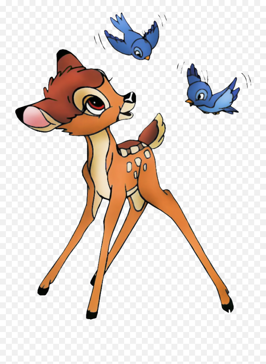 Cute Clipart Ndash Fawn Bambi Talks Emoji,Bambi Mother Birds Emotion