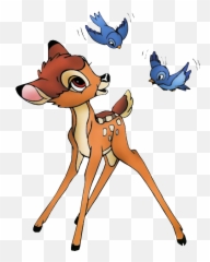 Cute Clipart Ndash Fawn Bambi Talks Emoji,Bambi Mother Birds Emotion