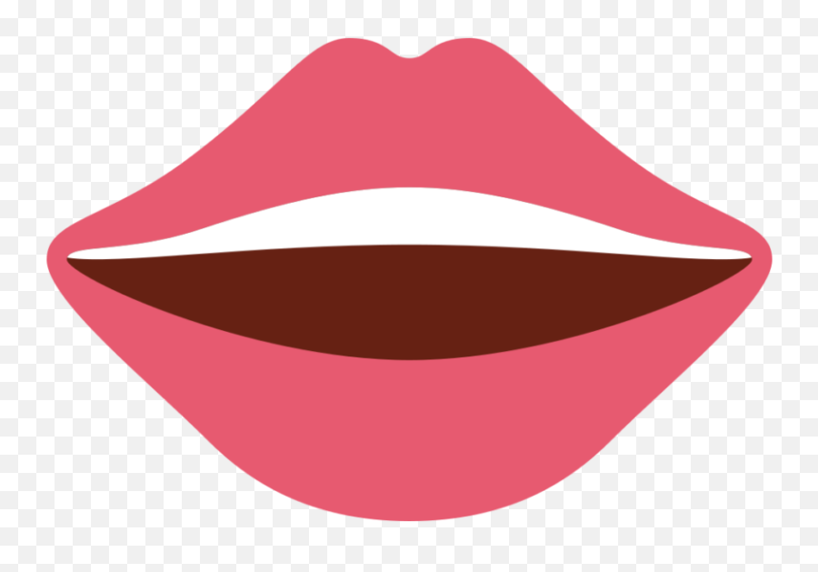 Mouth Emoji - Download For Free U2013 Iconduck Mouth Emoji Png,Emoticons Meaning Red Checks And Smile