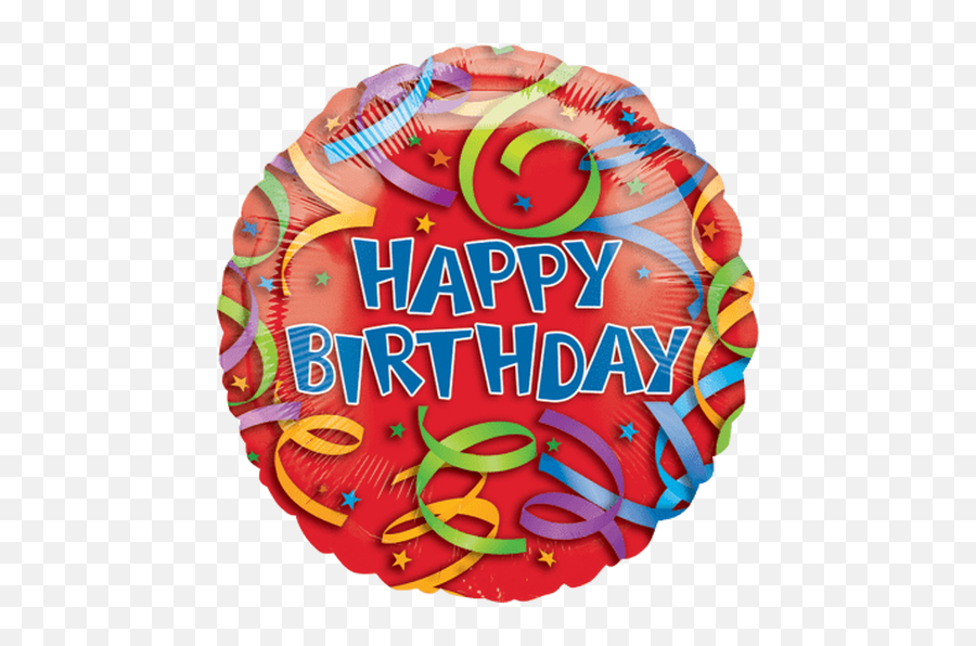 18 Happy Birthday Balloons - Helium Xpress Balloon Wholesale Event Emoji,Happy Birthday Emojis For Email