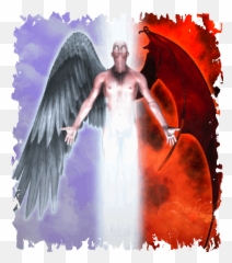 Angels Demons - Devil Angels Emoji,Emotions Physical Guardian Angel