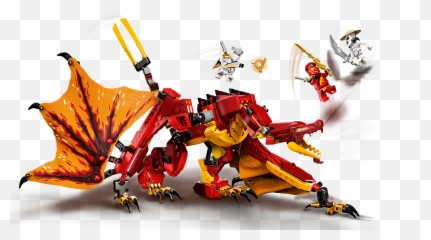 Fire Dragon Attack 71753 Emoji,Villain Rotate Faces With Emotions