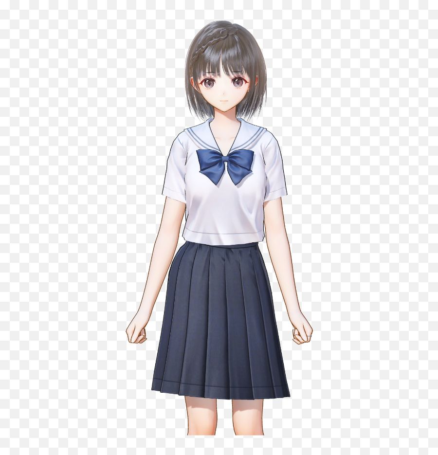 Blue Reflection Second Light Emoji,Anime Where Blue Hair Had No Emotions