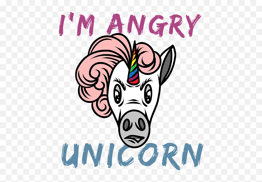 Angry Unicorn Beach Towel For Sale By Steven Zimmer Emoji,Emojis Throwing Fingers