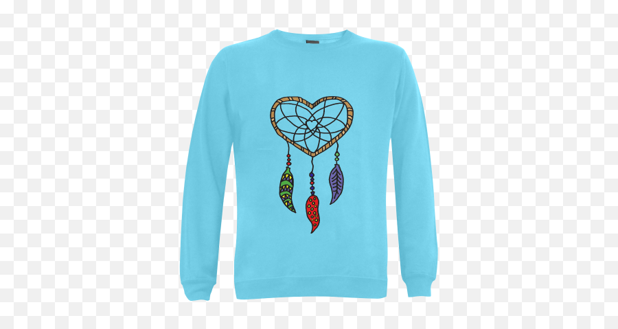 Artistic Dream Catcher Art Gildan Crewneck Sweatshirtnew Emoji,Emoji Symbol For Dreams