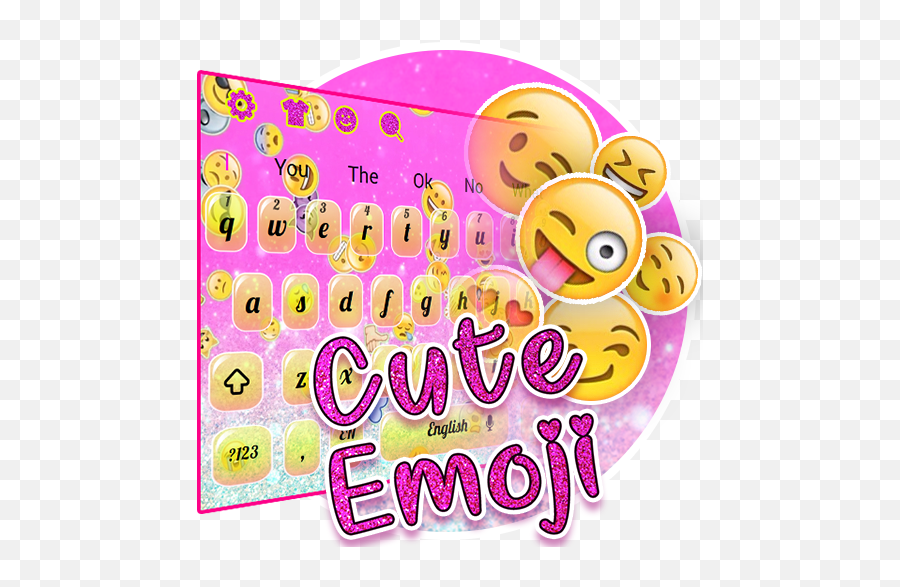 Lae Live Cute Emoji Android Sy Epic Keyboard - Happy,Live Emoji
