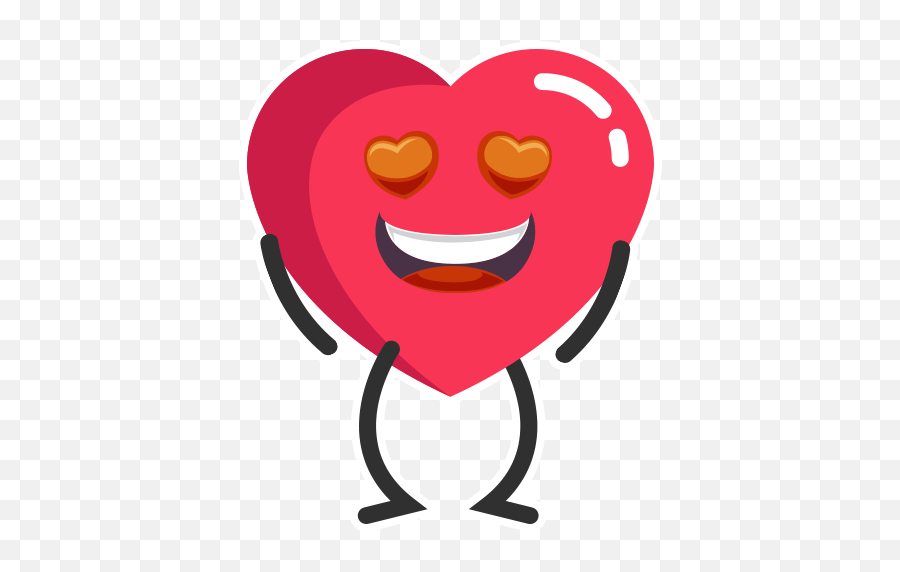 Heart Emoji By Marcossoft - Sticker Maker For Whatsapp,Sjw Heart Emoticon