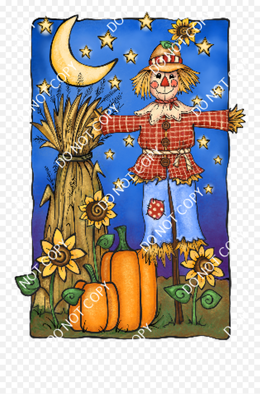 Scarecrow Scene Emoji,Cartoon Giraffe Emotions