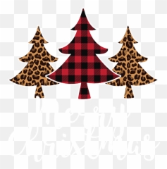 Merry Christmas Plaid Leopard Animal Pattern Gift Shower Emoji,Christmastree And Presents Emoticon Facebook