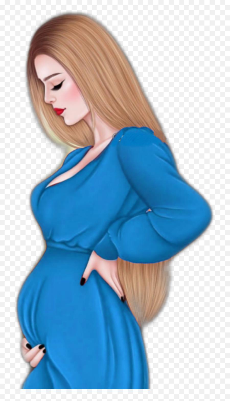 Largest Collection Of Free - Toedit Gravidez Stickers On Picsart Emoji,... Pregnant Emoji