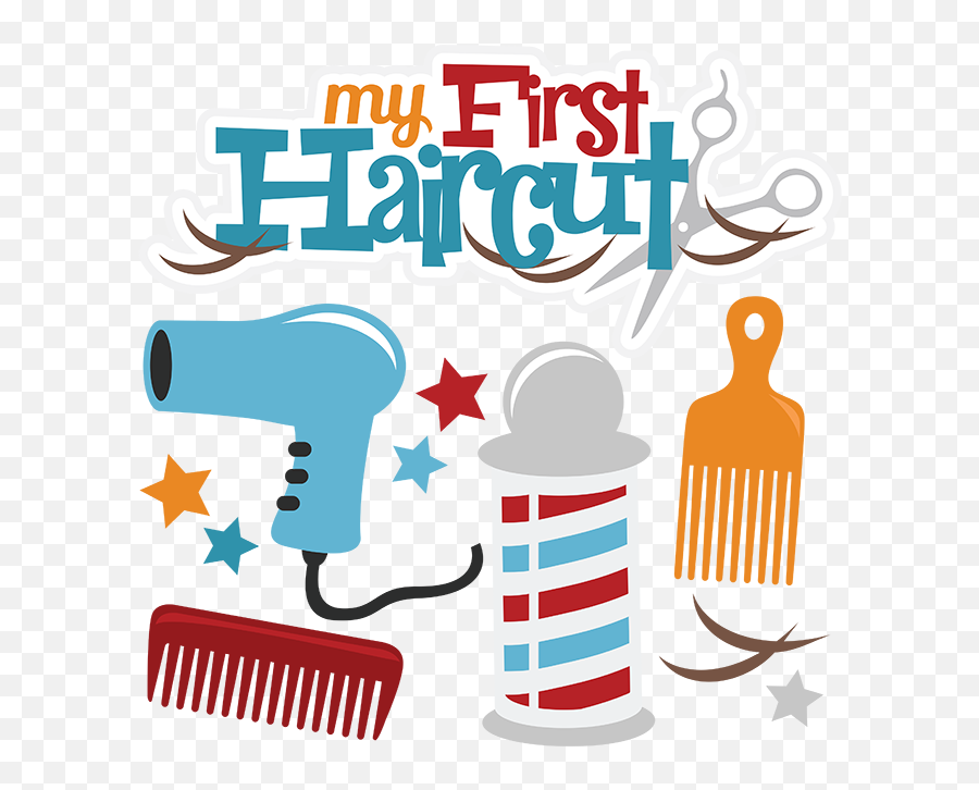 My First Haircut Svg Cut Files For Scrabpooking Haircut - First Haircut Emoji,Haircut Emoji Png