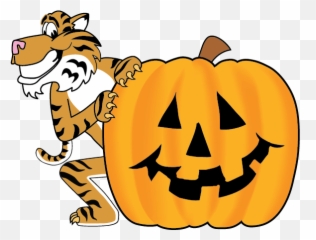 Halloween Images - Cartoon Pumpkin Emoji,Cheetah Tiger Alligator Emoji
