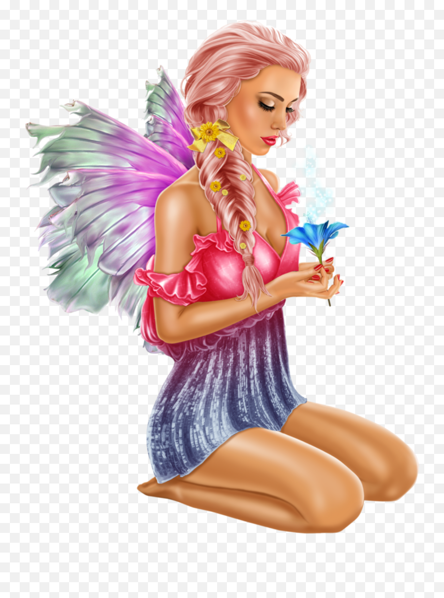 Woman Female Sticker By U2022candy U0026 Stewartu2022 - Fairy Emoji,Blonde Woman Emoji