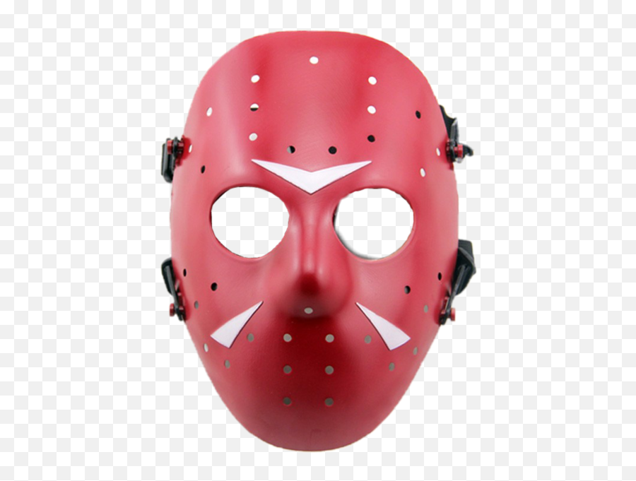 Jason Red Mask - Red Jason Mask Png Emoji,Jason Mask Emoji
