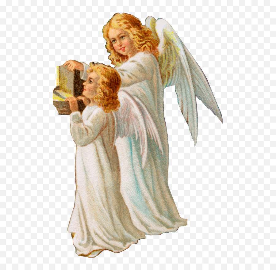 Retro Images Of Angels Oh My First Communion - Bellas Imagenes De Angeles Emoji,Emoticon Angels