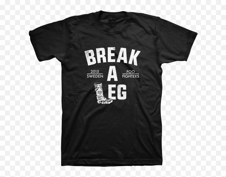 Foo Fighters Merch Broken Leg Foo - Arch Enemy Emoji,The Emotions Of Chuck Norris T Shirt