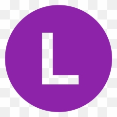 Eo Circle Purple Letter - Purple Letter L Emoji,Letter L Emoji