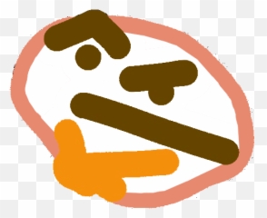 Waythonk - Thonk Emoji,Thonk Emoji Transparent
