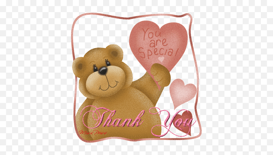 Seasonal Graphic Thank You Pictures Emoji Love Glitter - Animated Glitter Thank You Gif,Teddy Bear Emoji