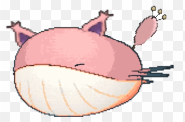 Pokémon - Wailmer And Skitty Fusion Emoji,Jigglypuff Emoji