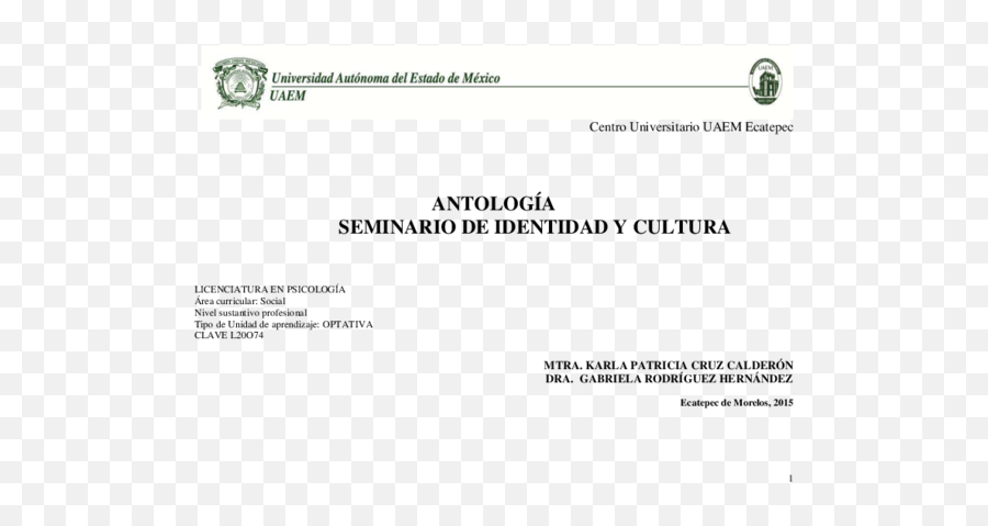 Pdf Antología Seminario De Identidad Y Cultura Dann - Document Emoji,Fiesta Sencilla De Emojis Para Ni?as