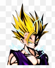 Super Saiyan Gohan Phone Case Clipart - Dragon Ball Z Discord Emoji,Super Saiyan Emoji