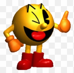 Pac - Pac Man World Thumbs Up Emoji,Cirno Anime Pacman Emoji