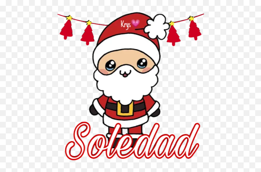 Christmas Names Ll Stickers For Whatsapp - Se Está Terminando La Navidad Emoji,Pepe Emojis Names