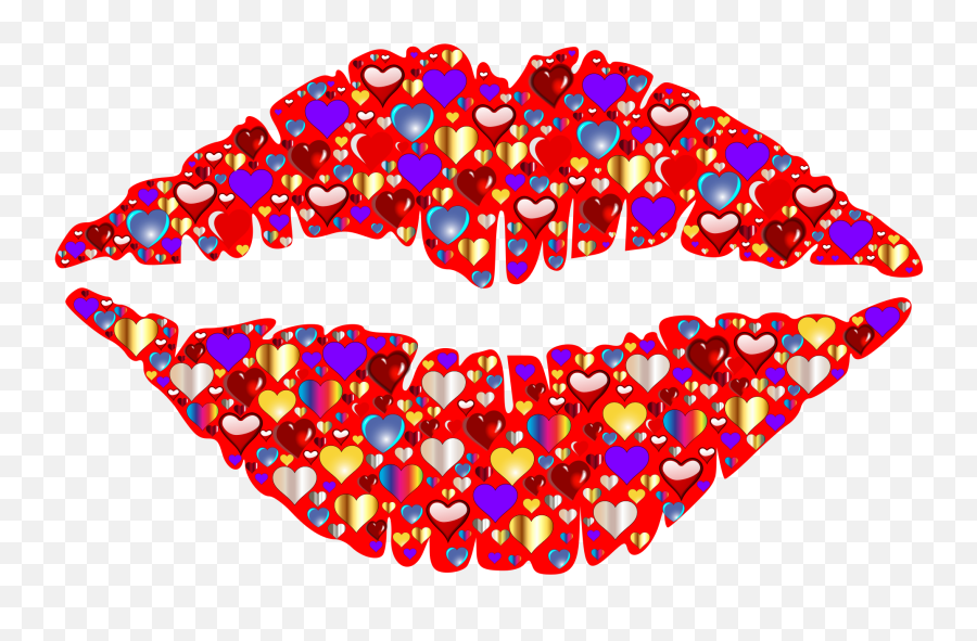100 Free Kiss U0026 Lips Vectors - Pixabay Red Lips Watercolor Painting Emoji,Kissing Heart Emoji
