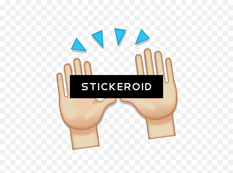 Hand Emoji - Illustration Full Size Png Download Seekpng Language,Hand In Hand Emoji