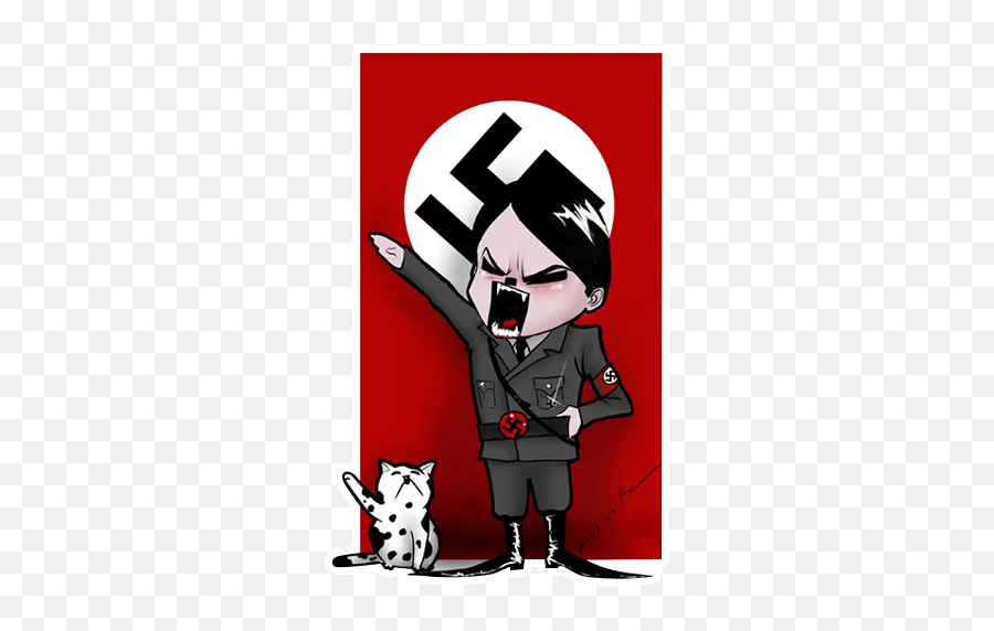 Telegram Sticker 4 From Collection Nice Hitler For Hakob Emoji,Hitler Emoticons For Facebook