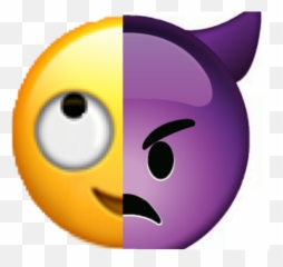 The Most Edited Two - Sides Picsart Happy Emoji,Purple Ribbon Emoticon
