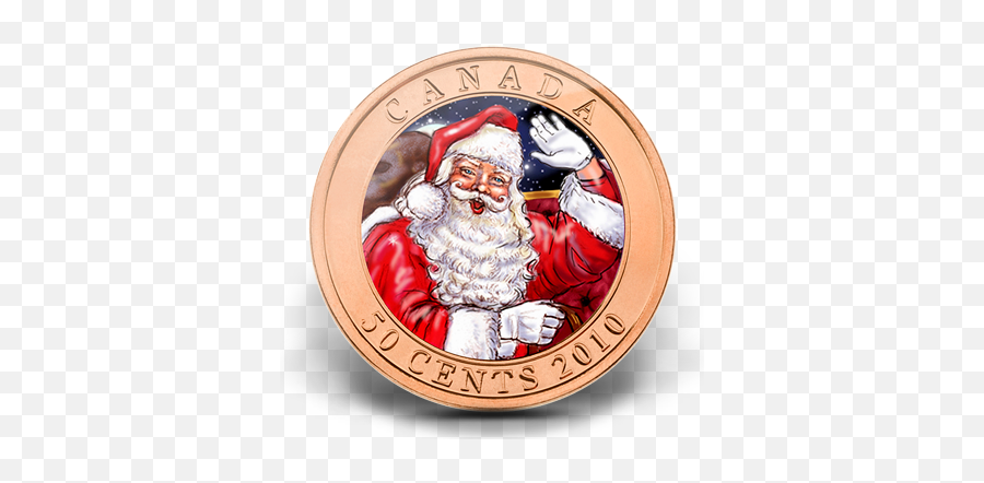 1 Ounce Pure Silver Coin - Christmas Coins Emoji,Christmas Bracelets Santa Claus Emoji Charms
