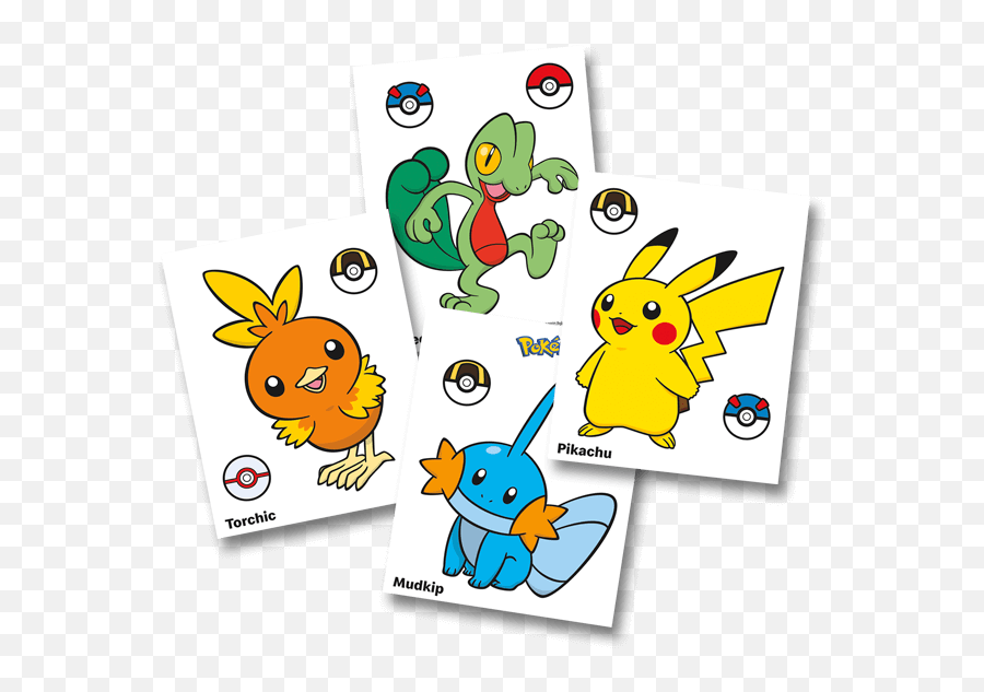 Games - 2021 Pokemon Stickers Emoji,Pikachu Emotions