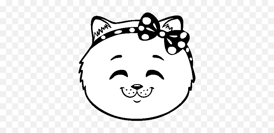 Imagen De Cara Feliz Para Colorear - Stoneeventblogspotcom Kitty Face Coloring Sheet Emoji,Emojis Para Colorir
